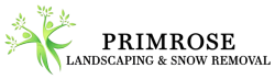 primrose landscaping and snow removal logo